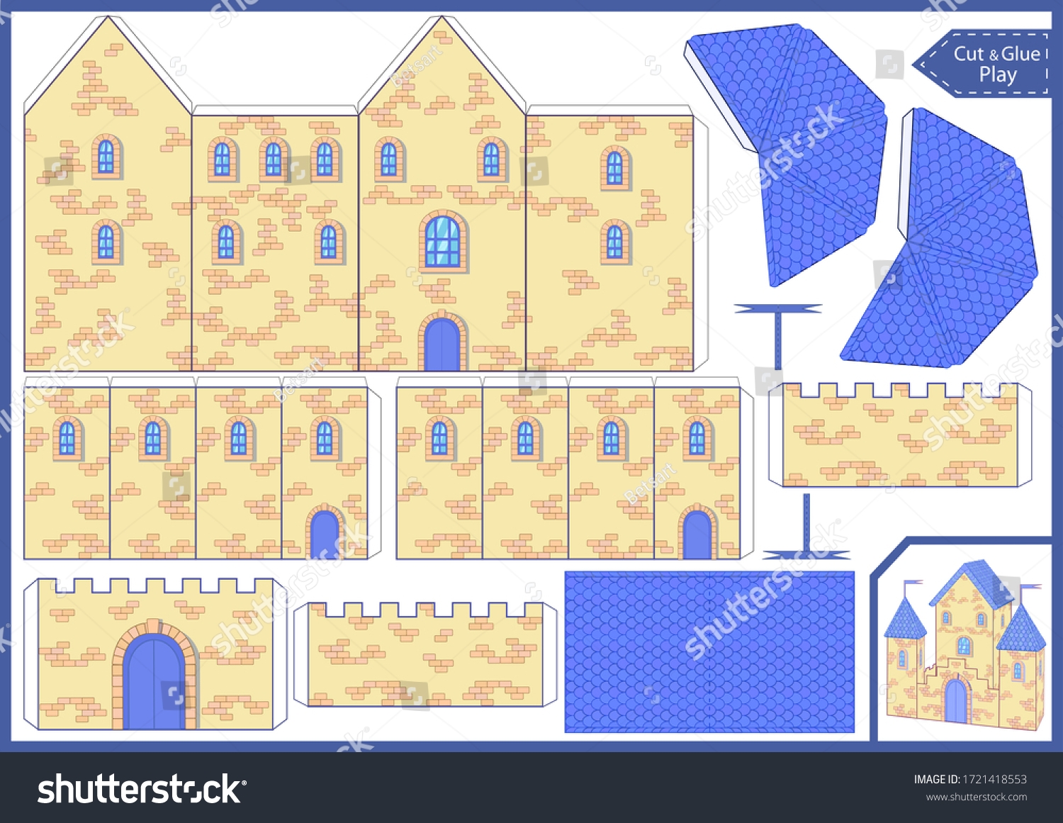 1 Thousand Castle Paper Craft Royalty Free Images Stock Photos 1 Thousand Castle Paper Craft Royalty Free Images Stock Photos