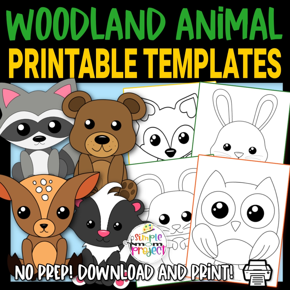 Free Printable Forest Template