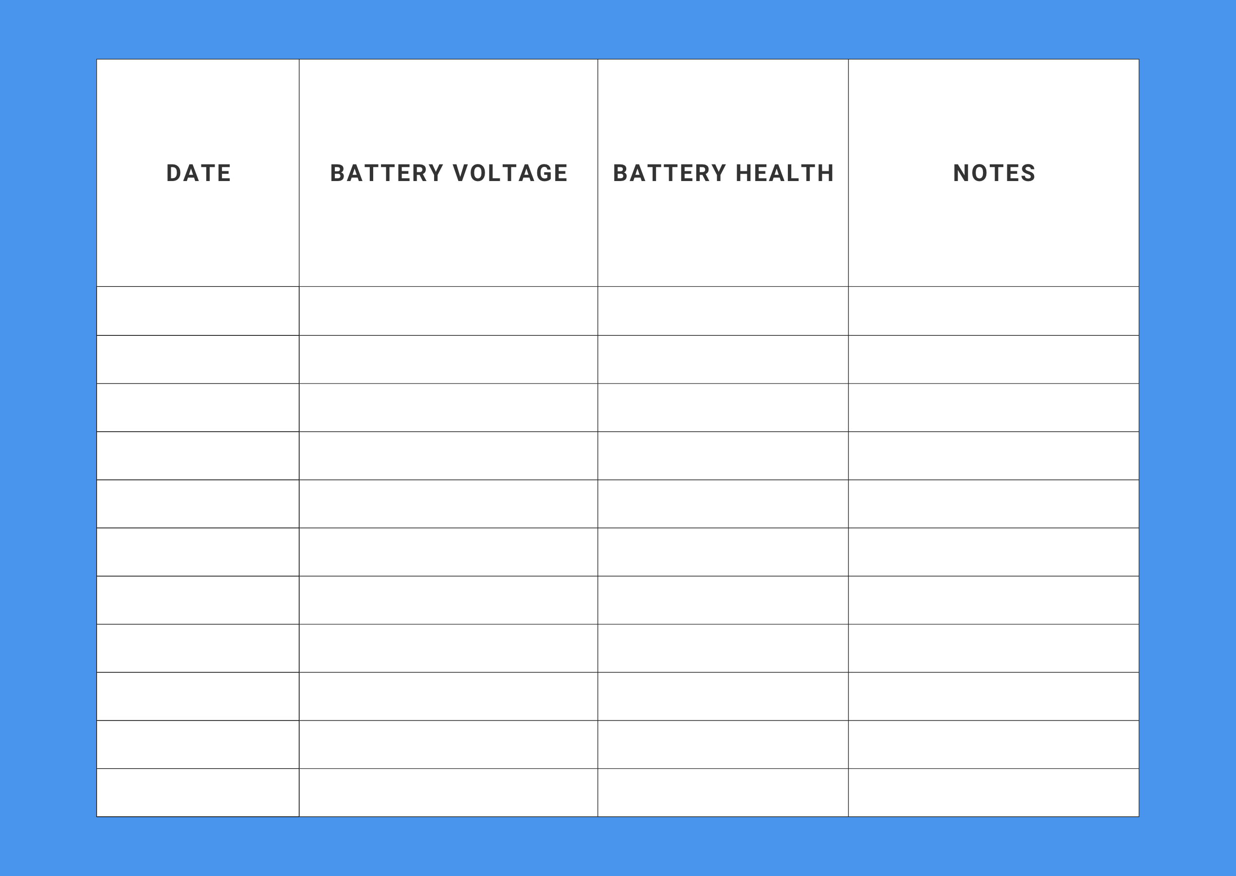 11 Templates For Vehicle Maintenance Log Road Legends Blog 