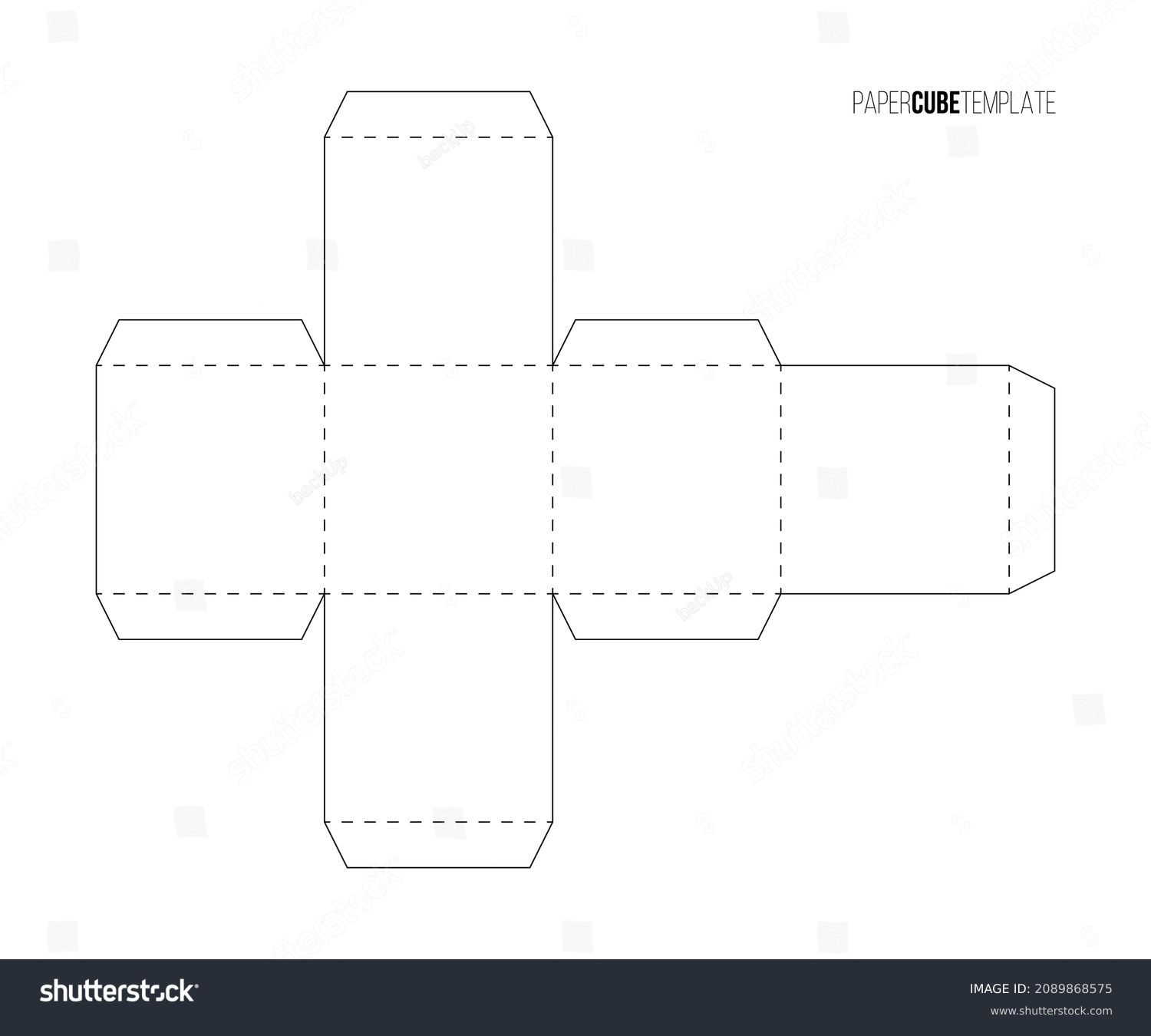 150 716 Square Box Template Stock Vectors And Vector Art