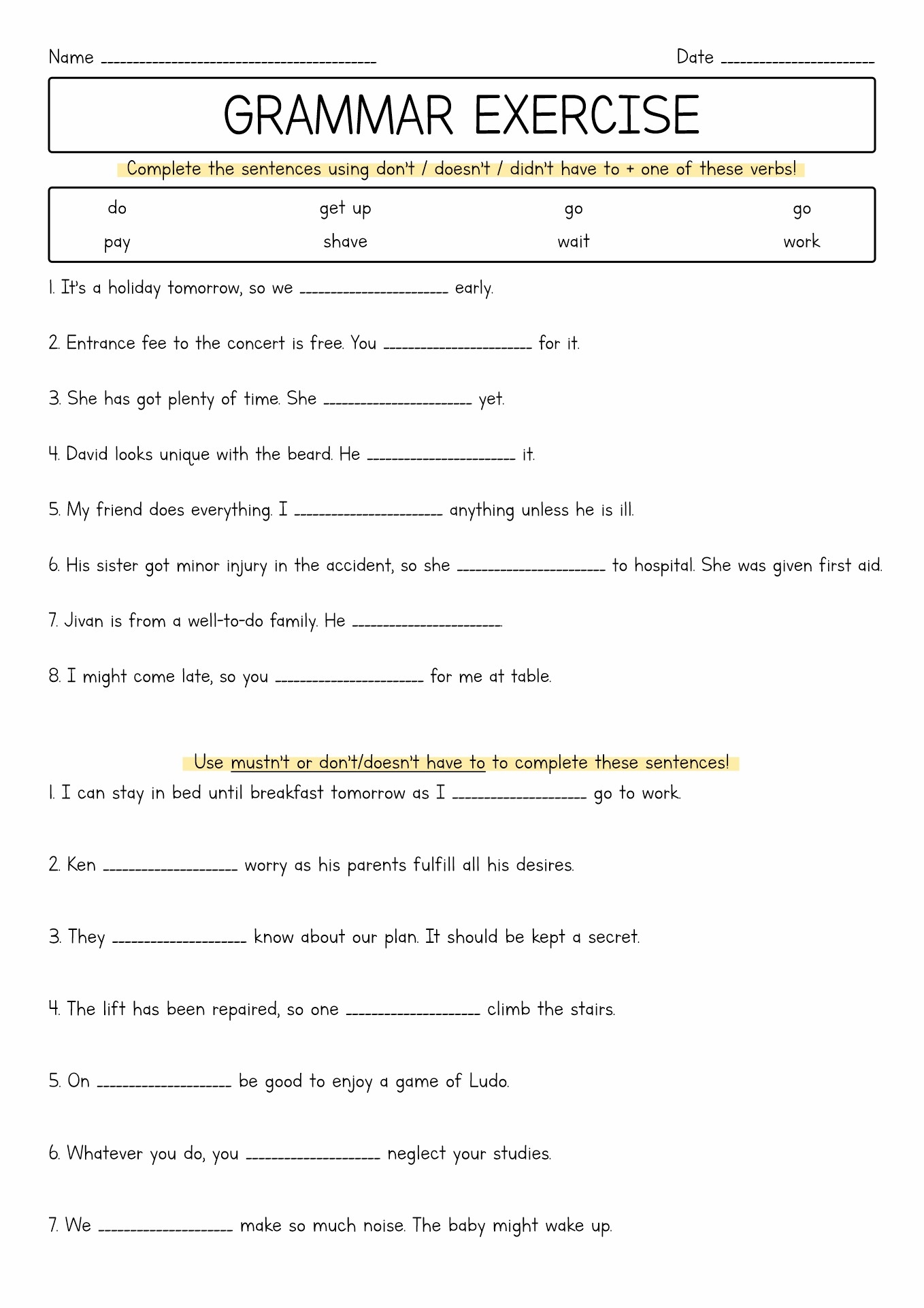 Free Printable Worksheets For 9th Graders