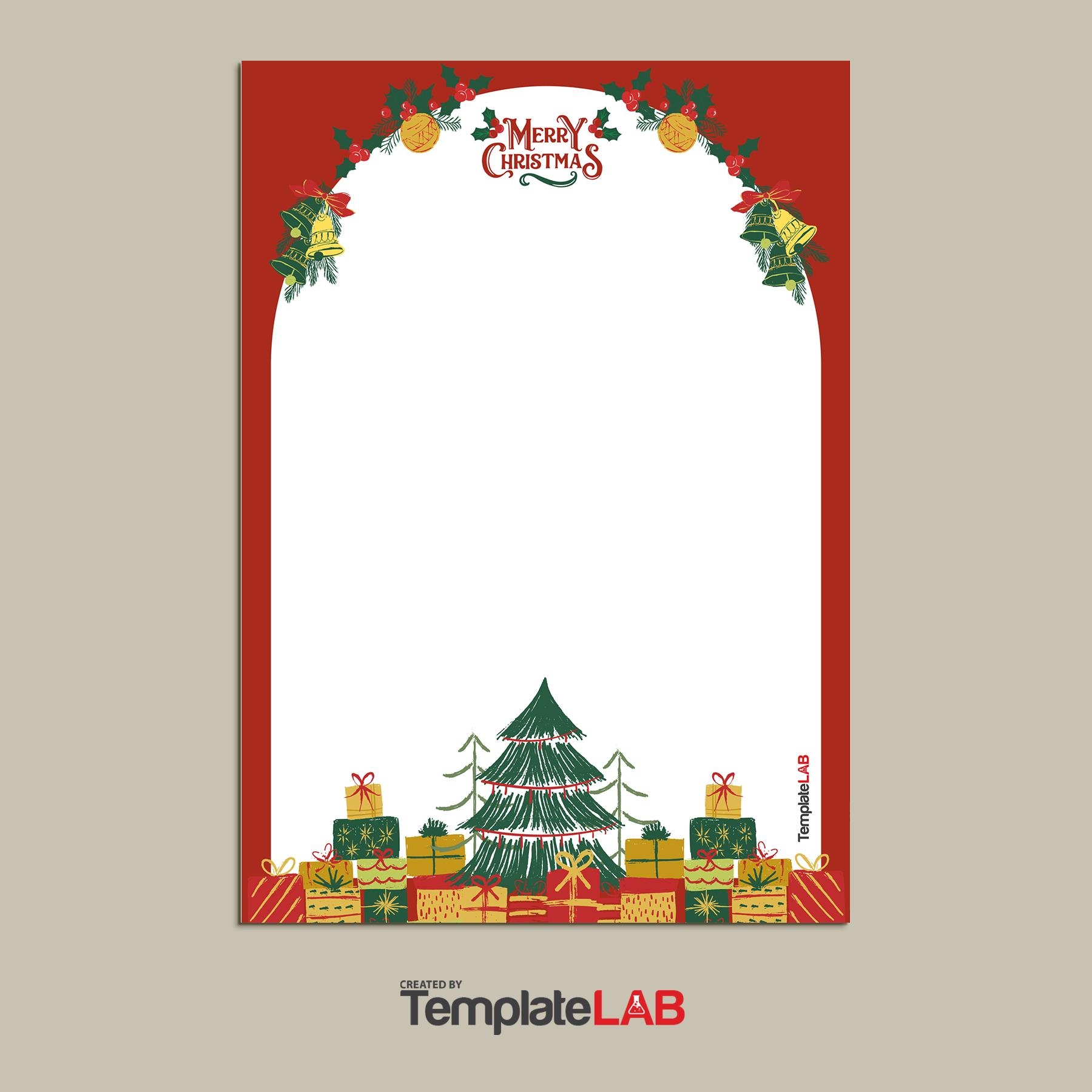18 Free Christmas Borders Word Photoshop PowerPoint