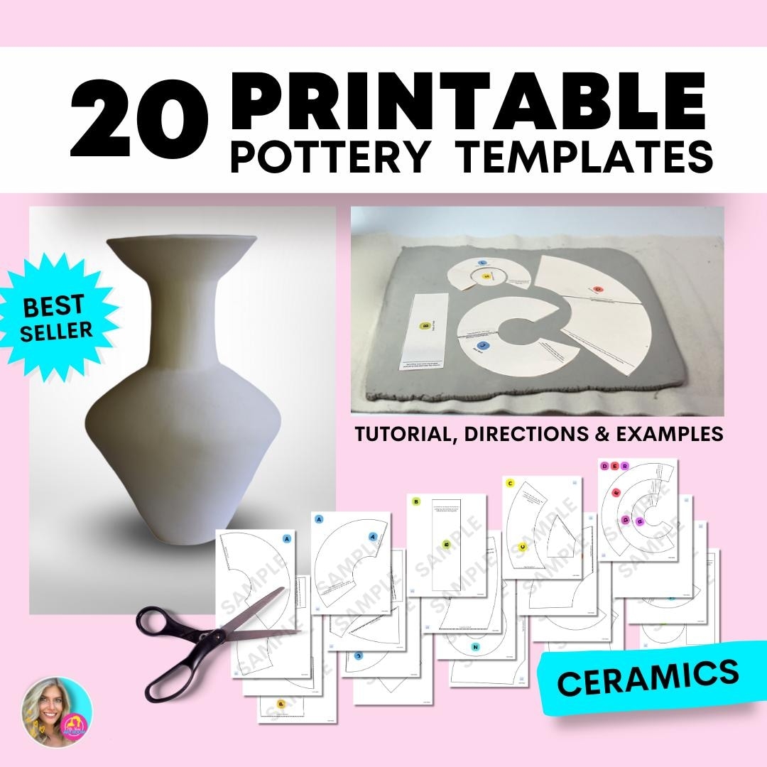 Free Printable Pottery Templates Pdf