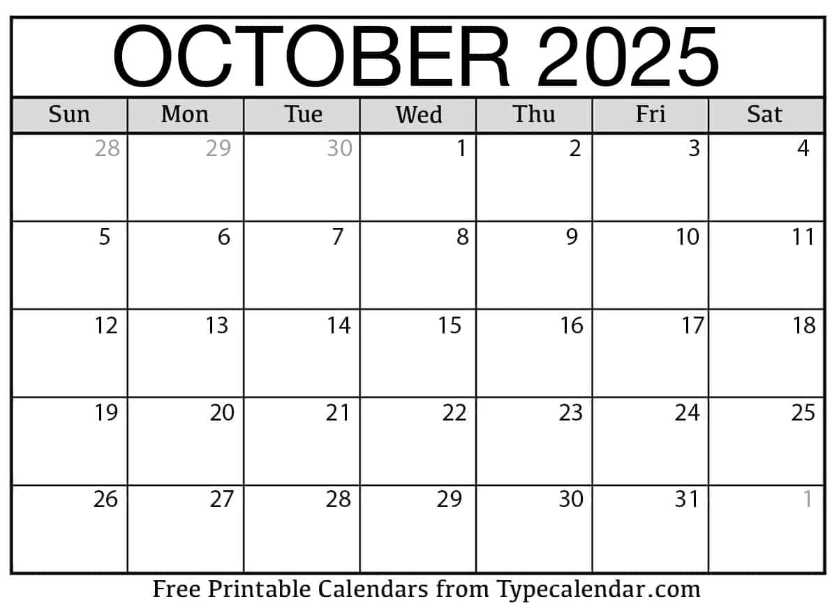 2025 Calendar Printable Calendar 2025 With Holidays