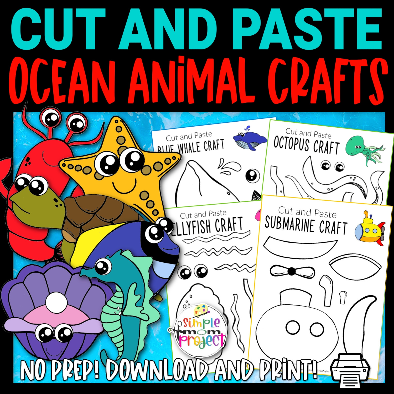 Free Printable Under The Sea Templates Free Printable Under The Sea Templates