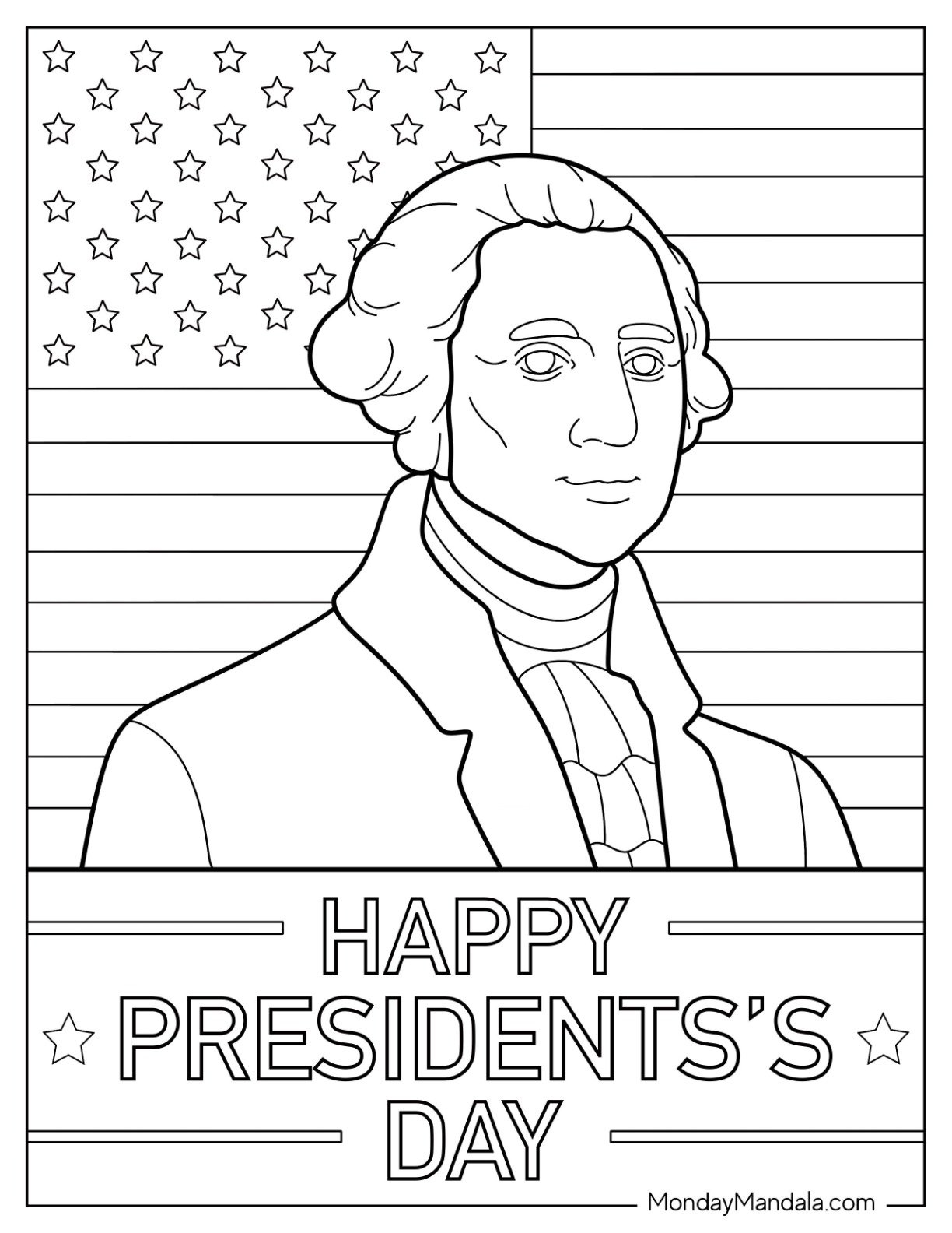22 President Coloring Pages Free PDF Printables 