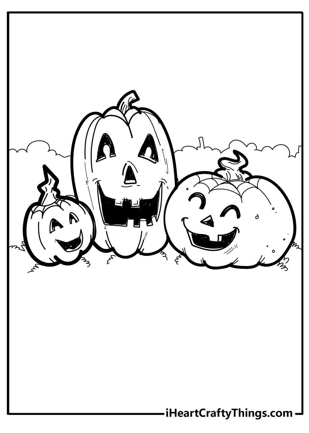 Pumpkin Coloring Pages Free Printable