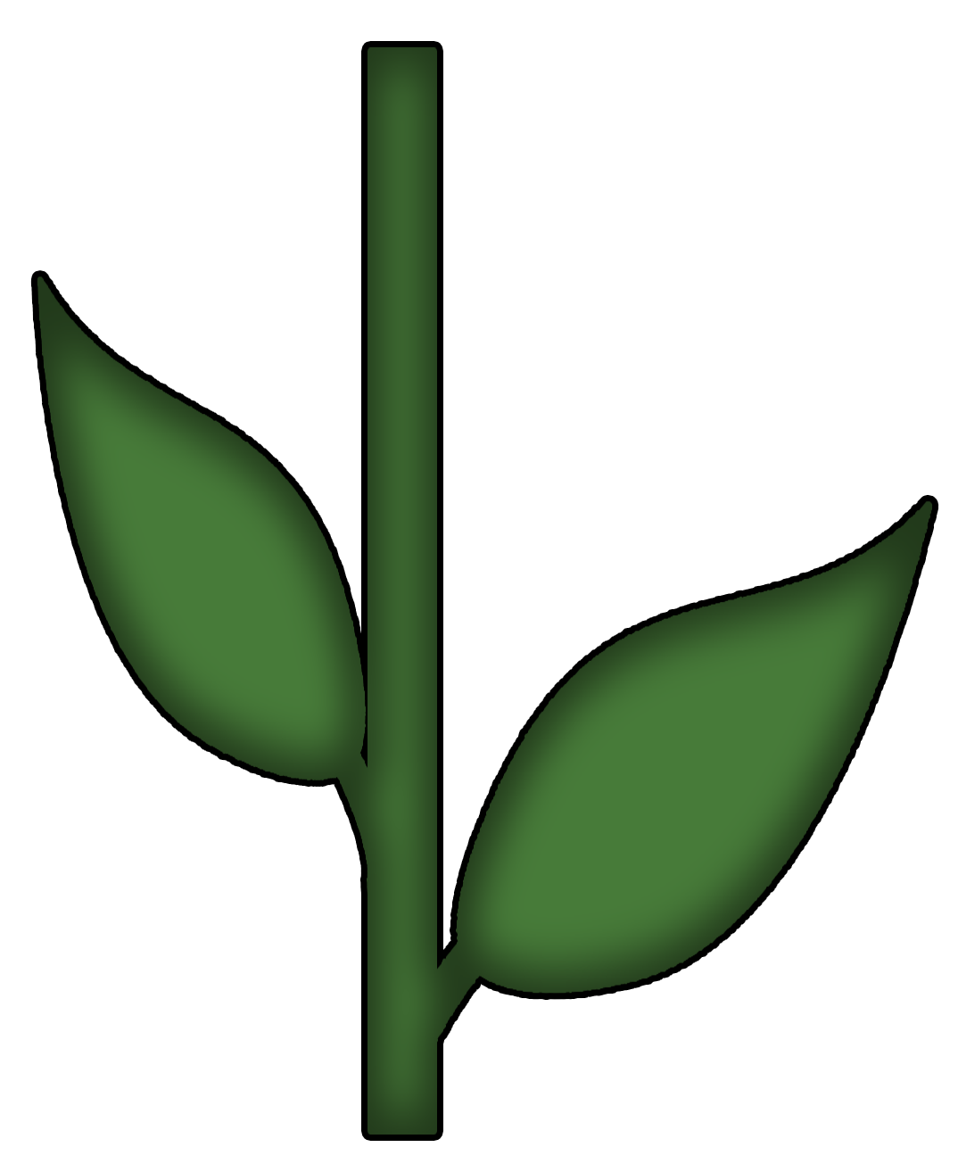 Flower Stem Template Printable Free