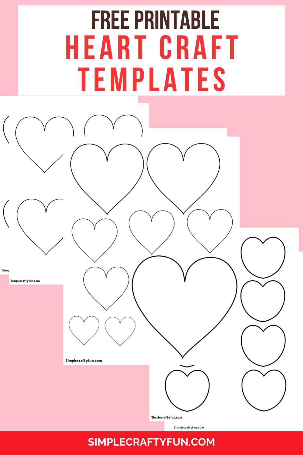 Free Printable Heart Template Pdf