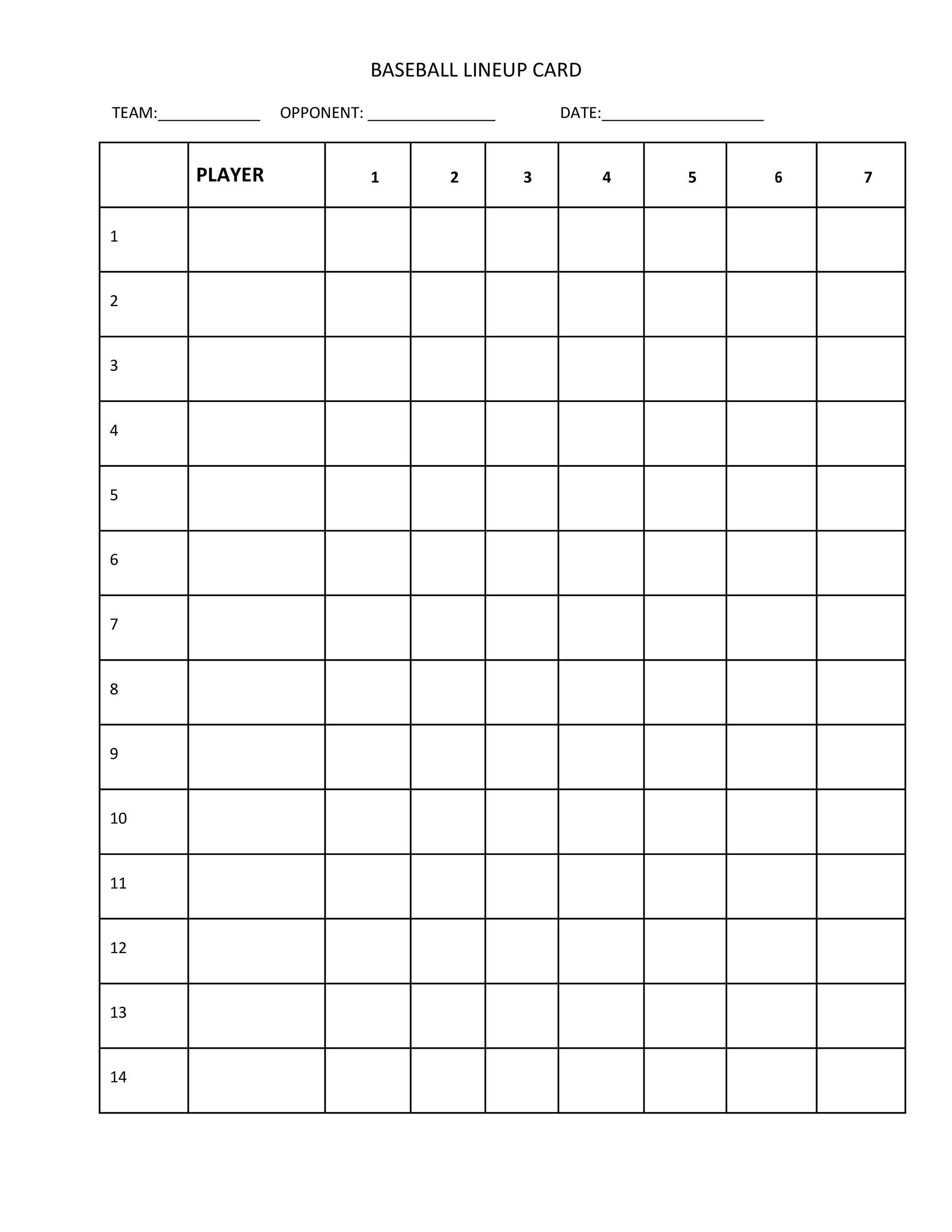 Free Printable Baseball Wristband Template Excel