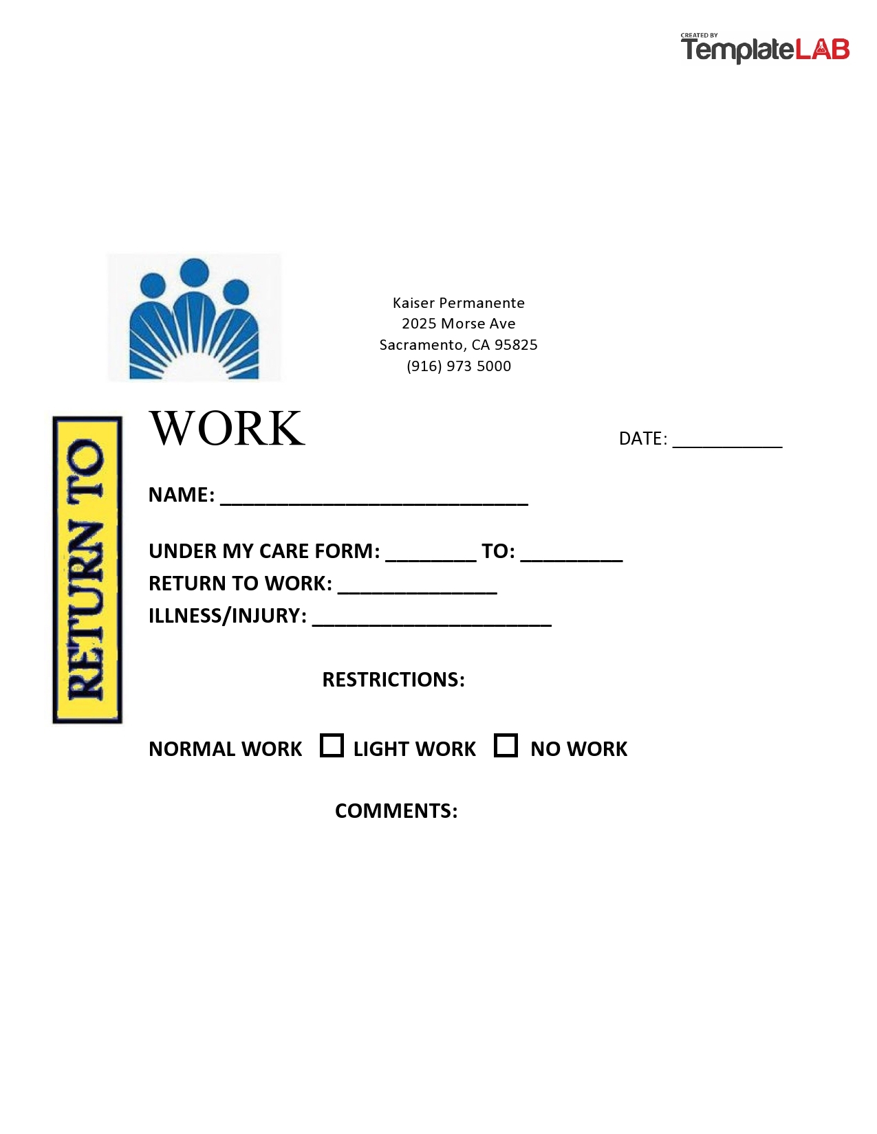 36 Free Doctor Note Templates for Work Or School 