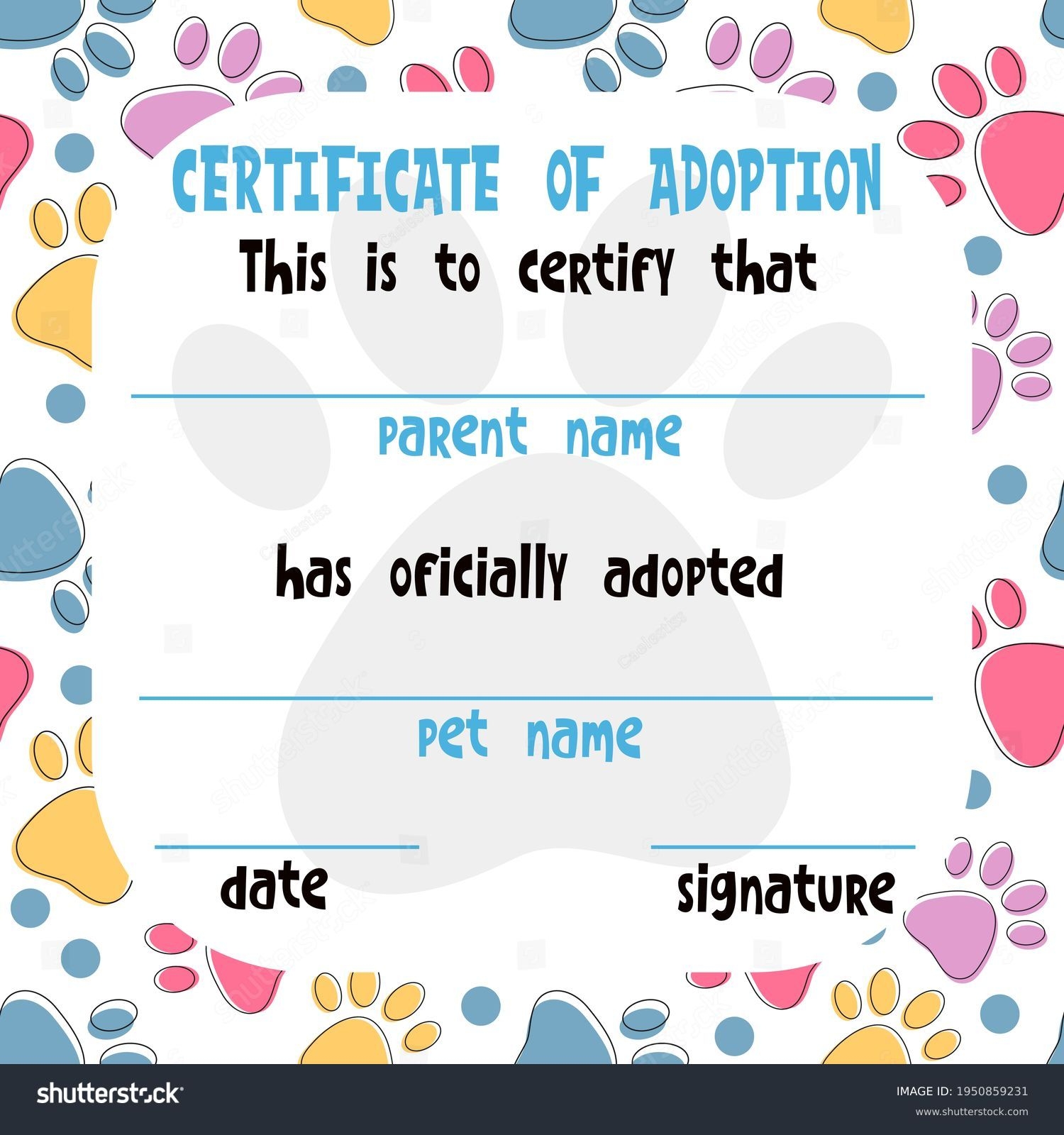 4 Hundred Adoption Certificate Royalty Free Images Stock Photos 