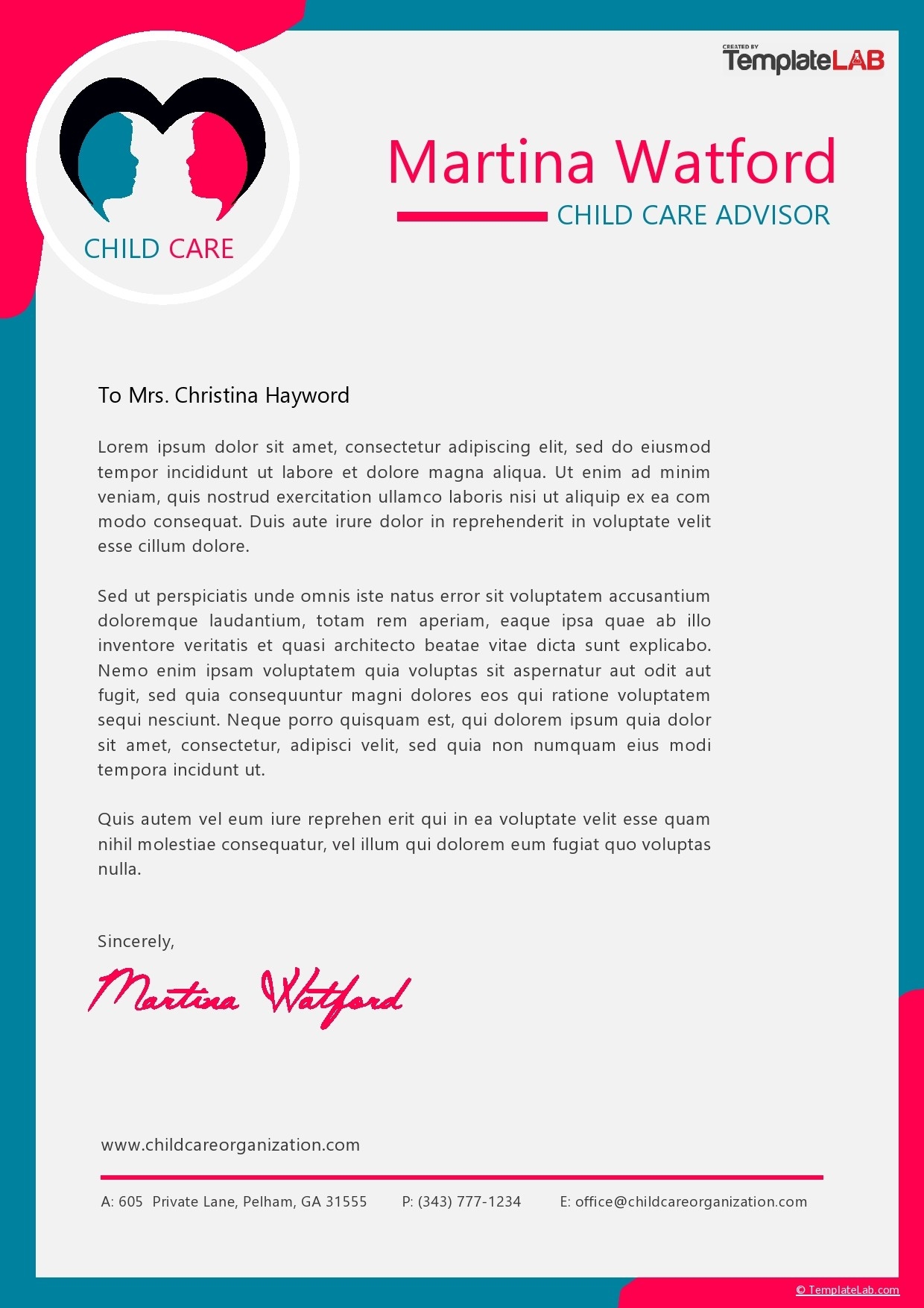 Free Printable Letterhead Templates Uk