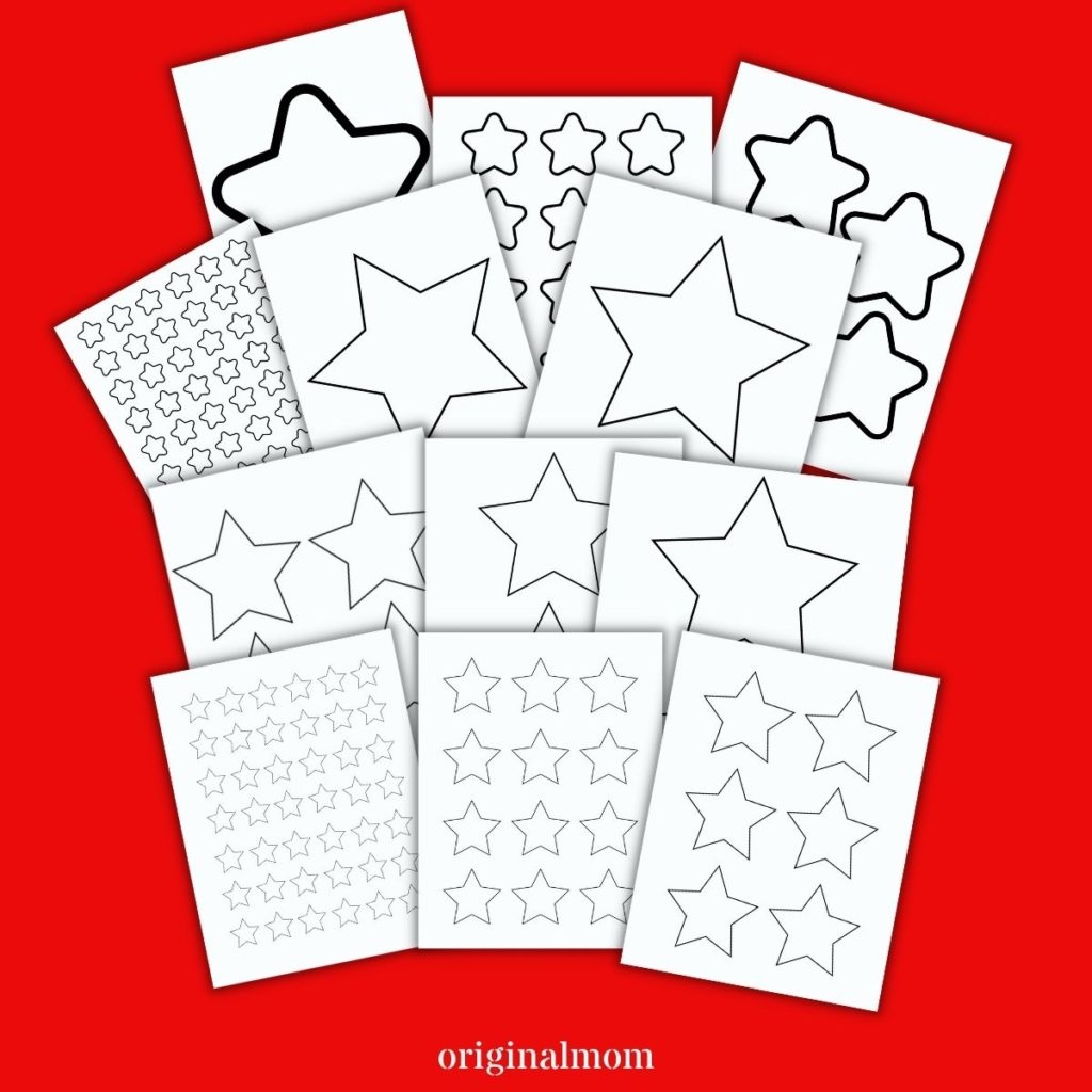 Free Printable 10 Inch Star Template Free Printable 10 Inch Star Template