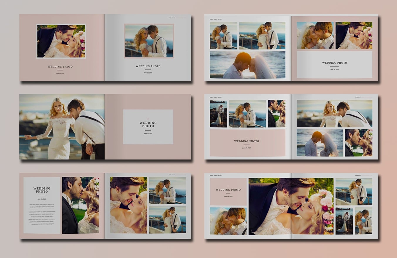 Free Printable Digital Photo Album Templates