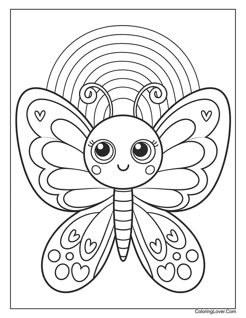 54 Butterfly Coloring Pages Free Printables For All Ages