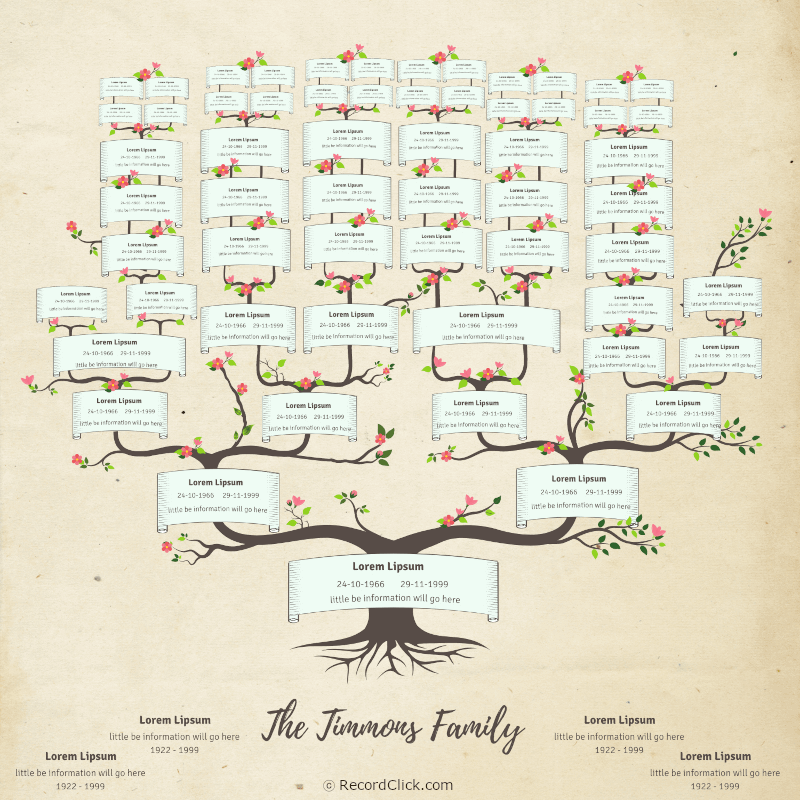Free Printable Family Tree Template Word