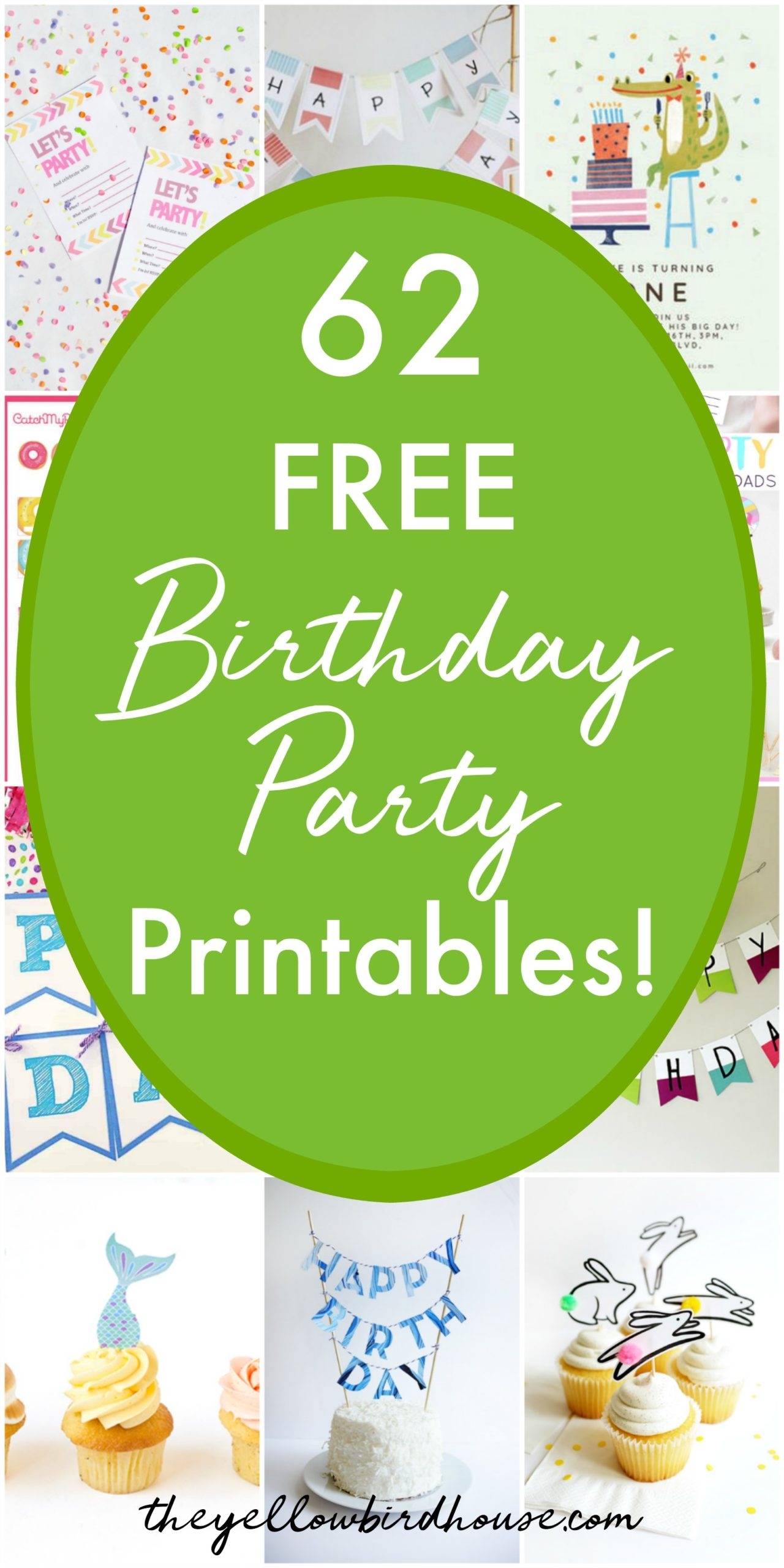 Free Birthday Party Printable Templates