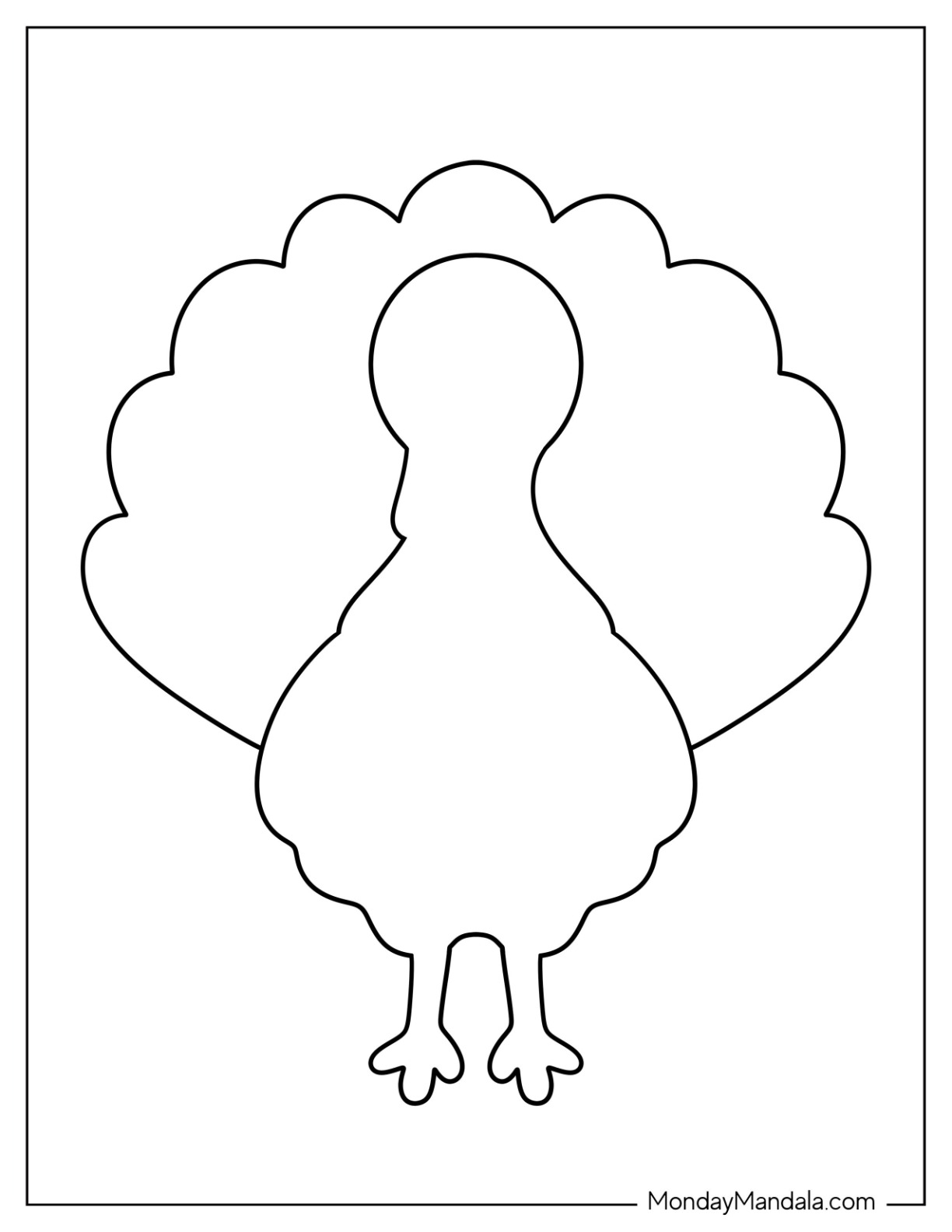62 Turkey Templates Free PDF Printables 