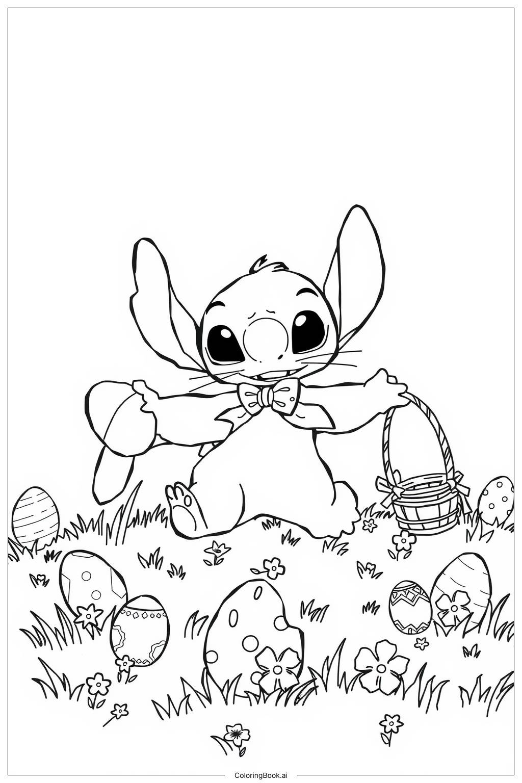 Free Printable Stitch Coloring Pages