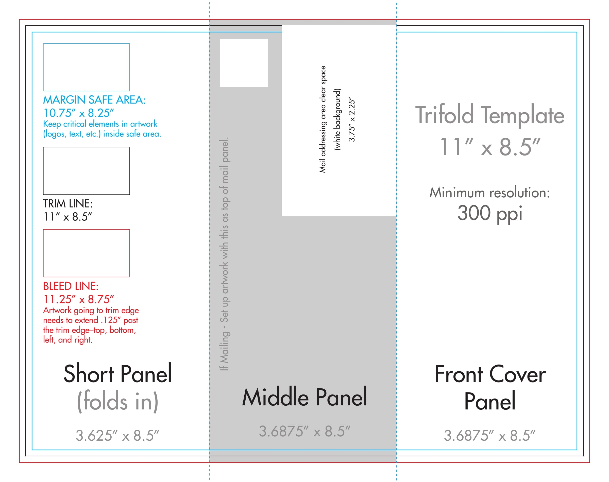 8 5 X 11 Brochure Templates Print 8 5 X 11 Trifold Templates Free U S Press