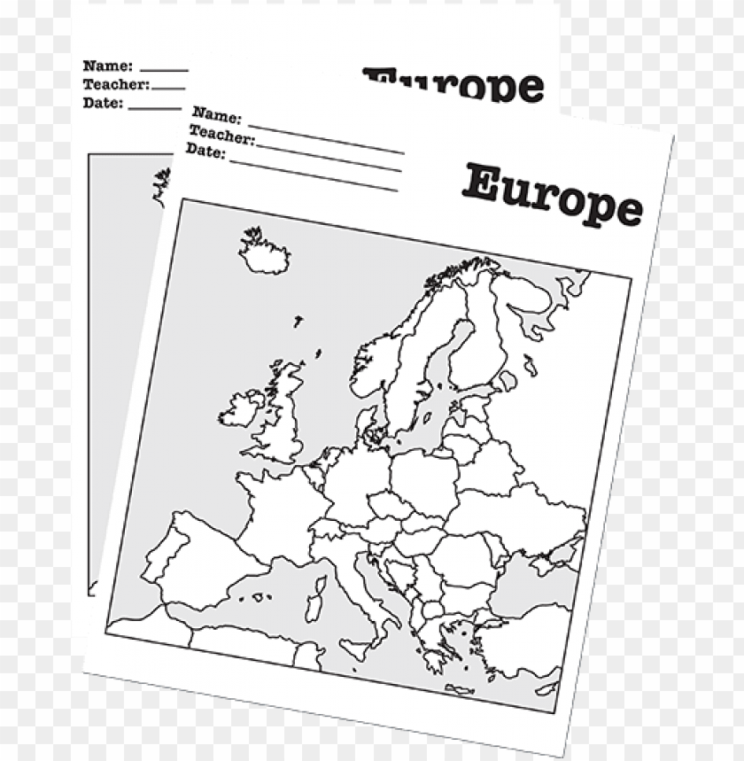 A Blank Map Of Europe For Students To Label Blank Map Of Europe Worksheet PNG Transparent With Clear Background ID 173536 TOPpng