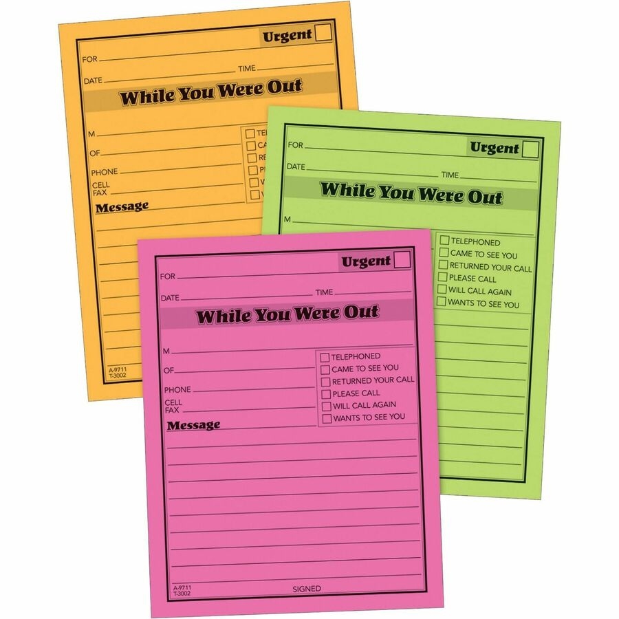 Free Printable Message Pad Template