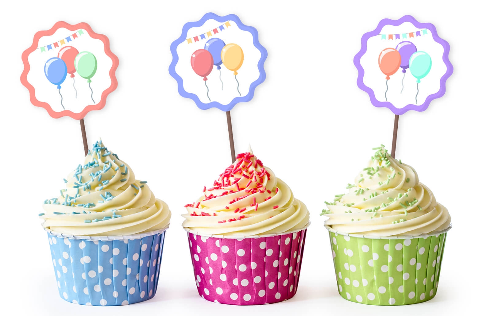 Add Flair To Your Cupcakes With Free Printable Toppers LoveToKnow