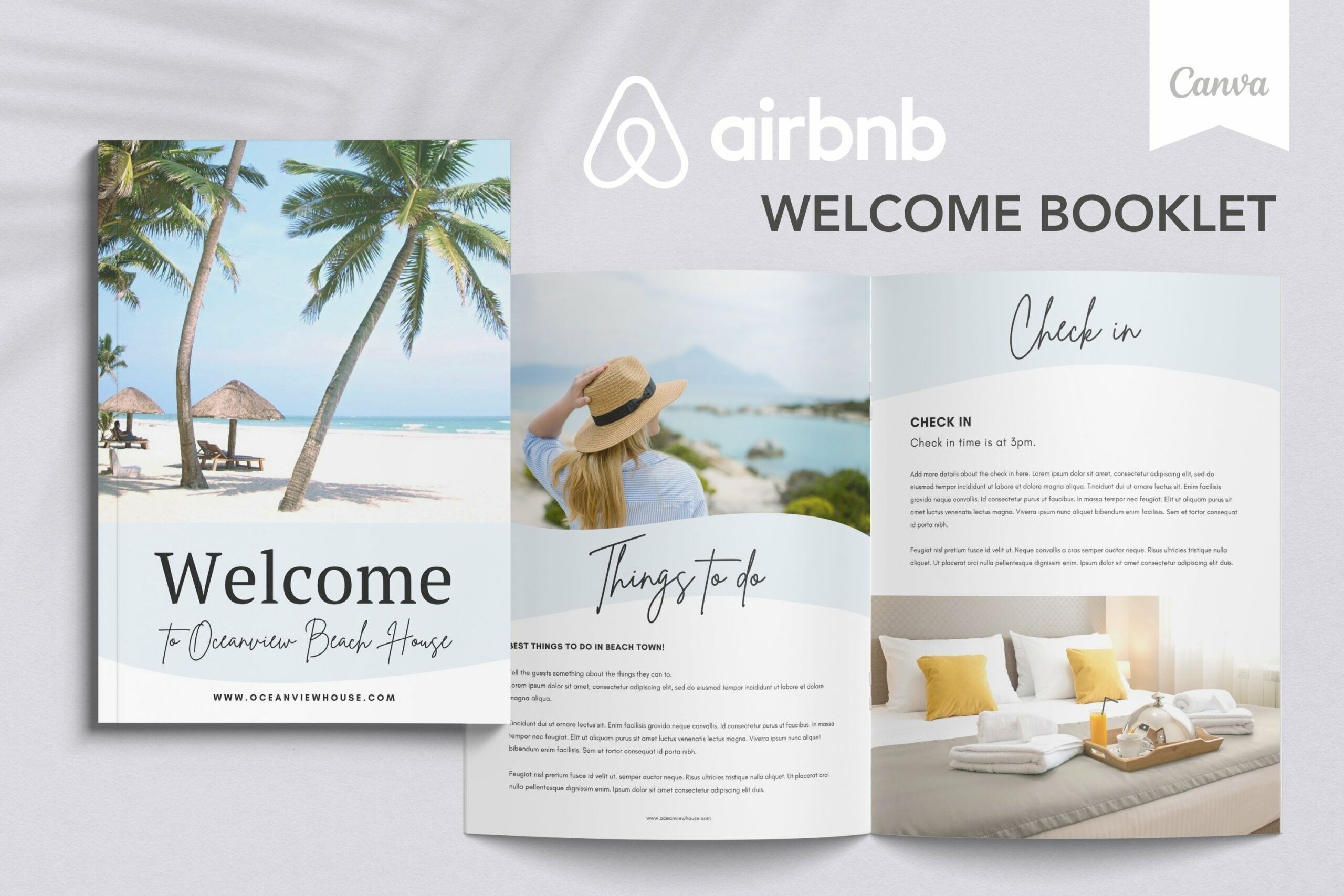Printable Airbnb Welcome Book Template Free