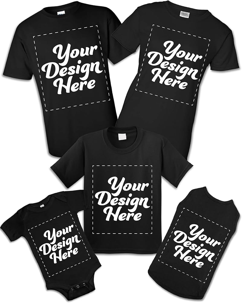 Amazon Custom T Shirt Design Your Own Print Text Or Image 