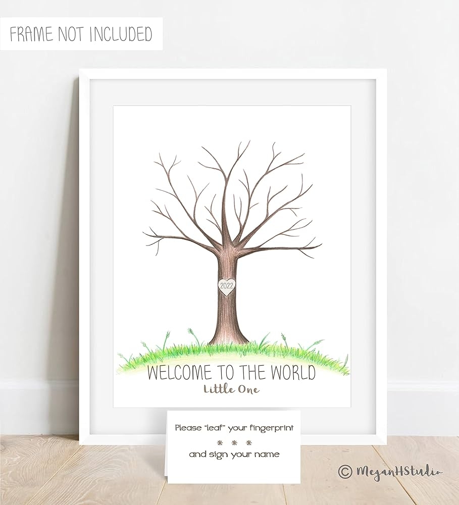 Free Printable Fingerprint Family Tree Template