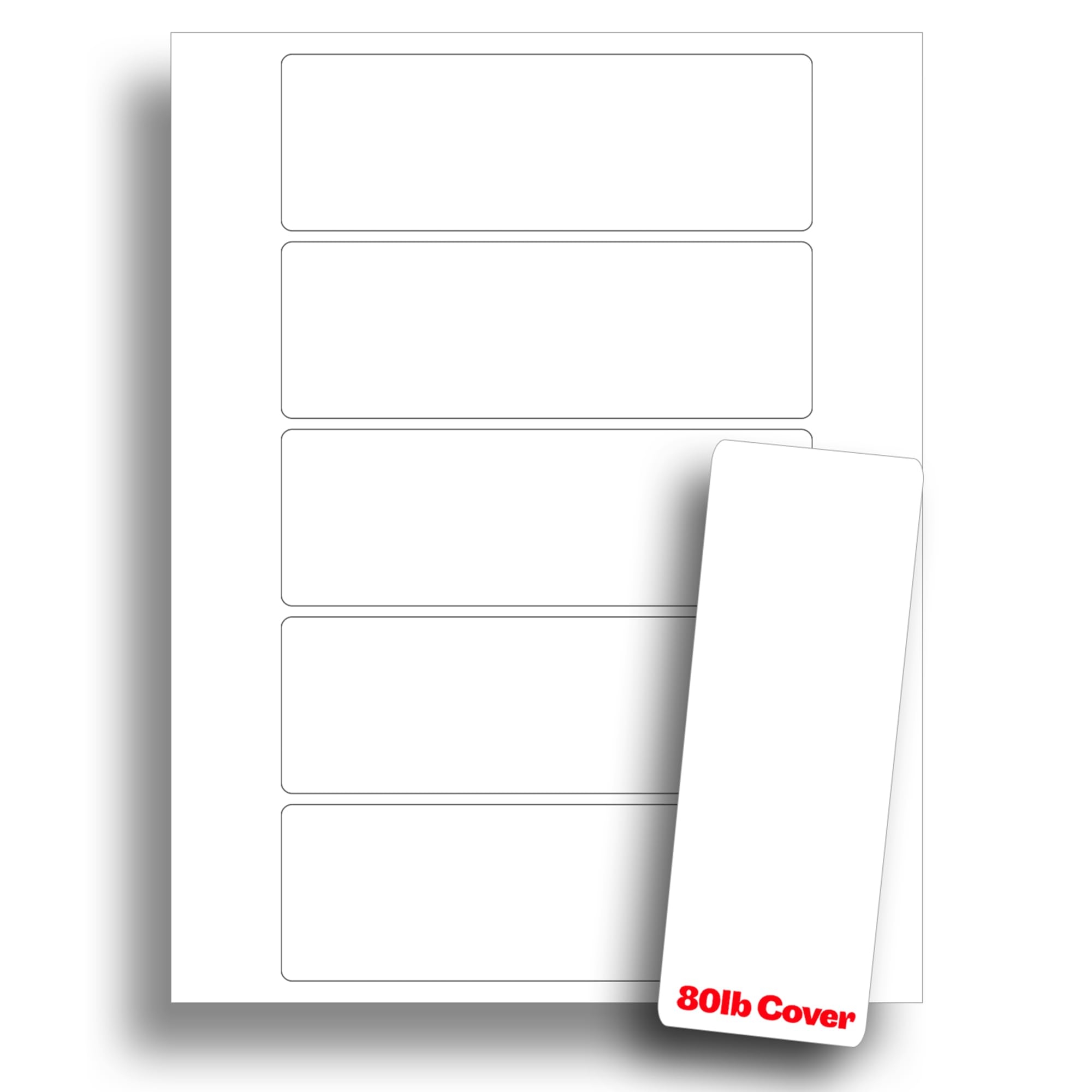 Amazon White Printable Bookmarks Blank Bookmark Printing Paper For Inkjet U0026 Laser Printers Heavyweight 80lb Cover Cardstock 2