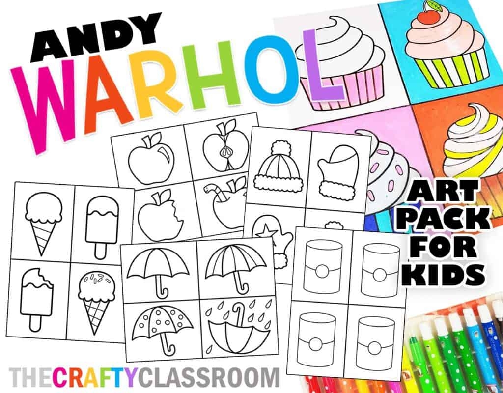 Andy Warhol Art Project For Kids The Crafty Classroom