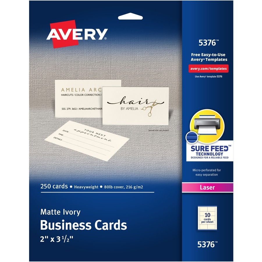 Avery Printable Business Cards 2