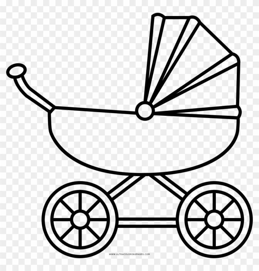 Baby Carriage Coloring Page Simple Ship Wheel Tattoo Free Transparent PNG Clipart Images Download