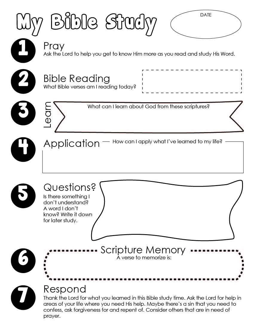 Bible Studies Free Printable