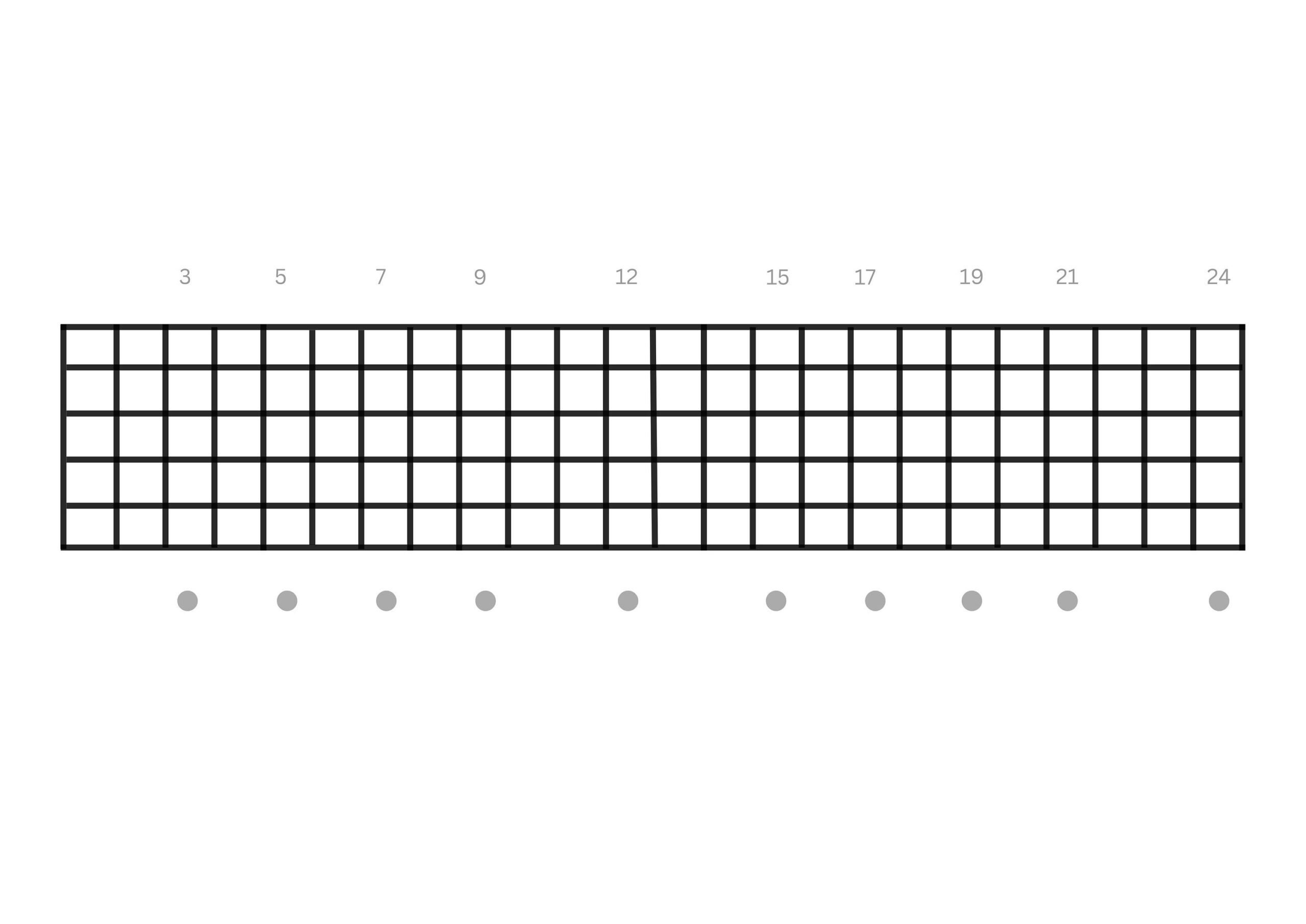 Free Printable Fret Template