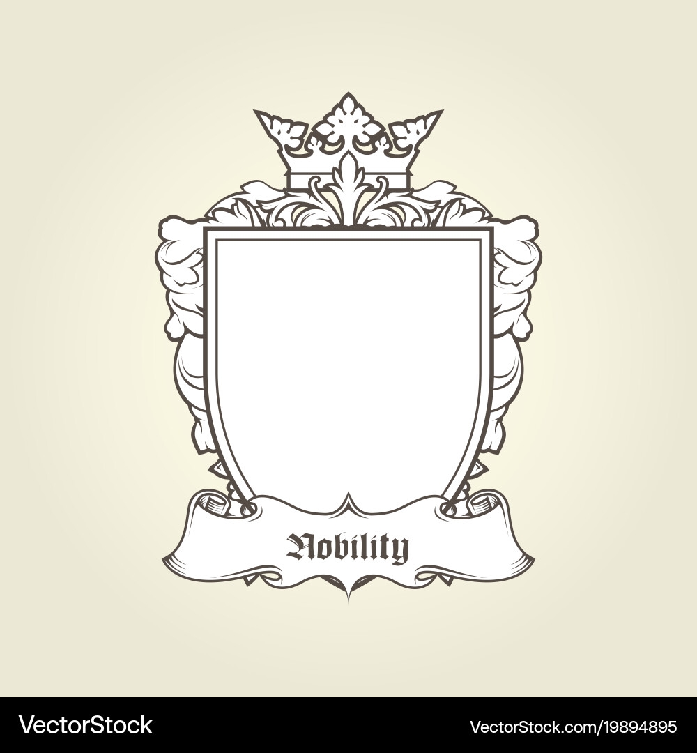 Blank Coat Of Arms Template Printable