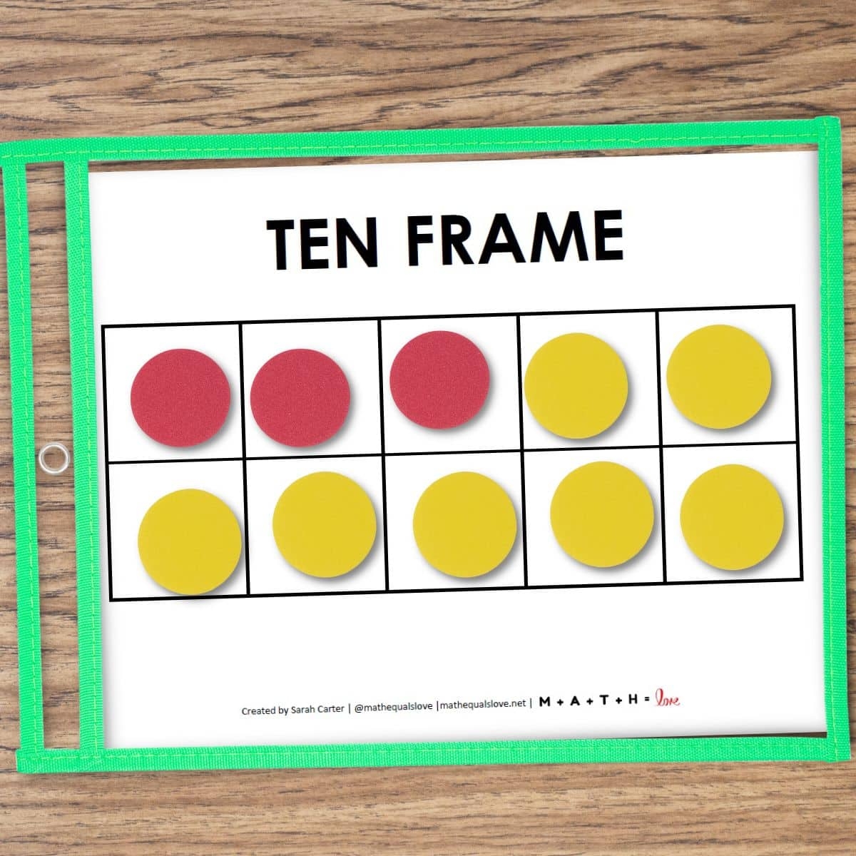Free Printable Ten Frame Template