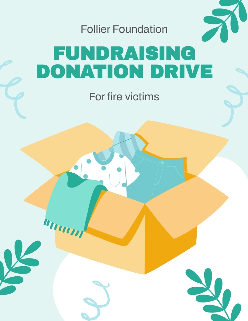 Book Donation Flyer Template In PSD Illustrator PDF Word 