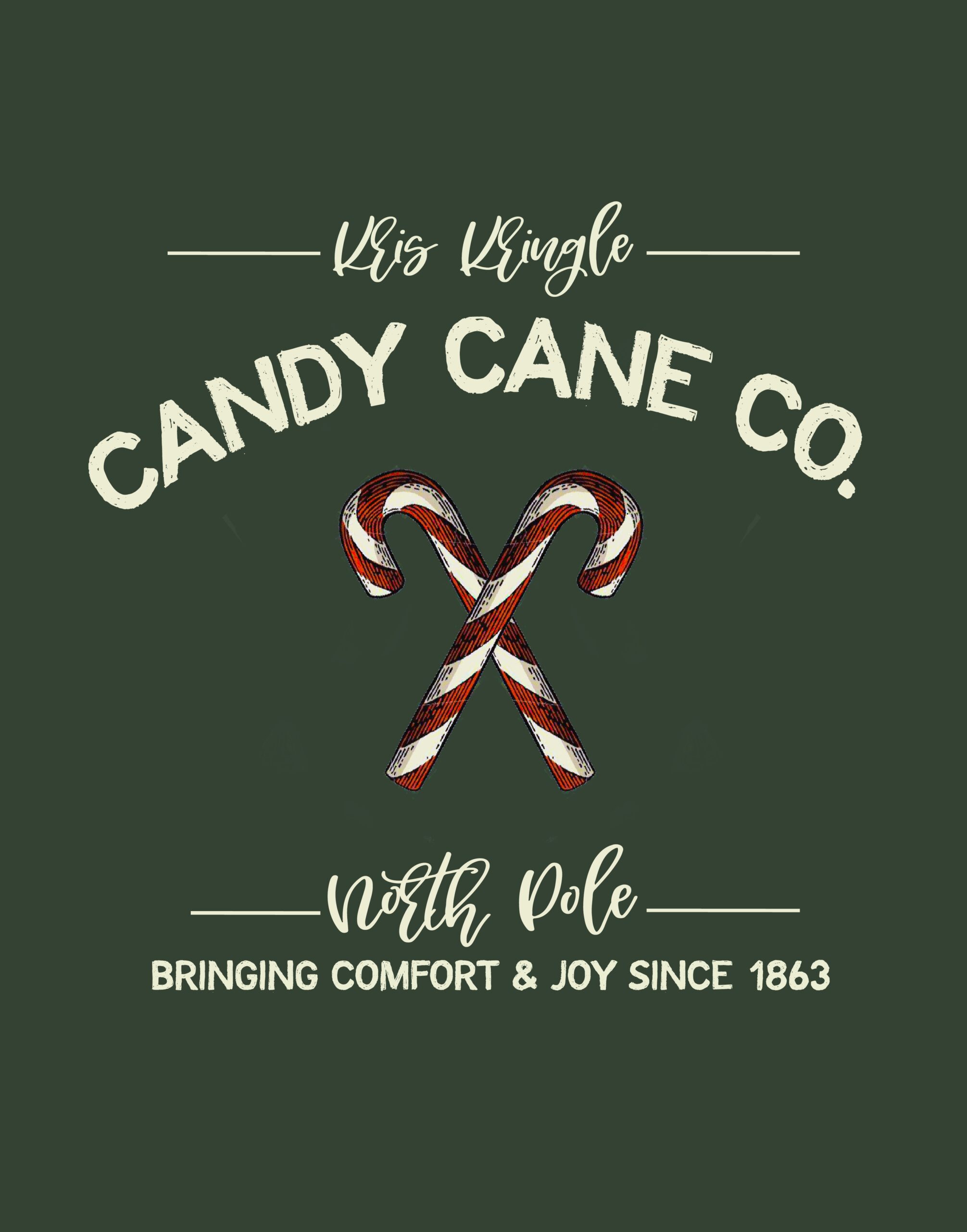 Candy Cane Co Christmas Printable Lolly Jane