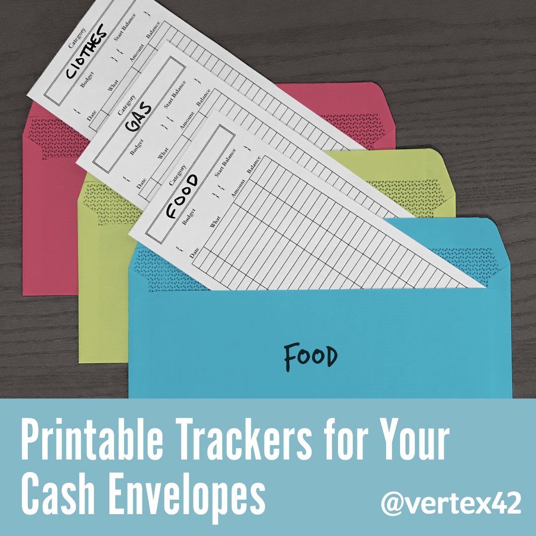 Free Cash Envelope Template Printable