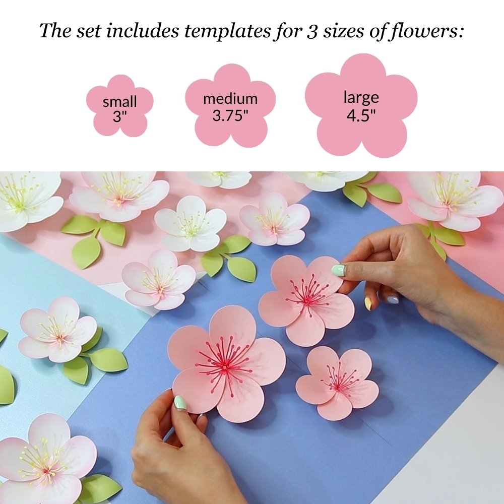 Free Blossom Flower Printable Template