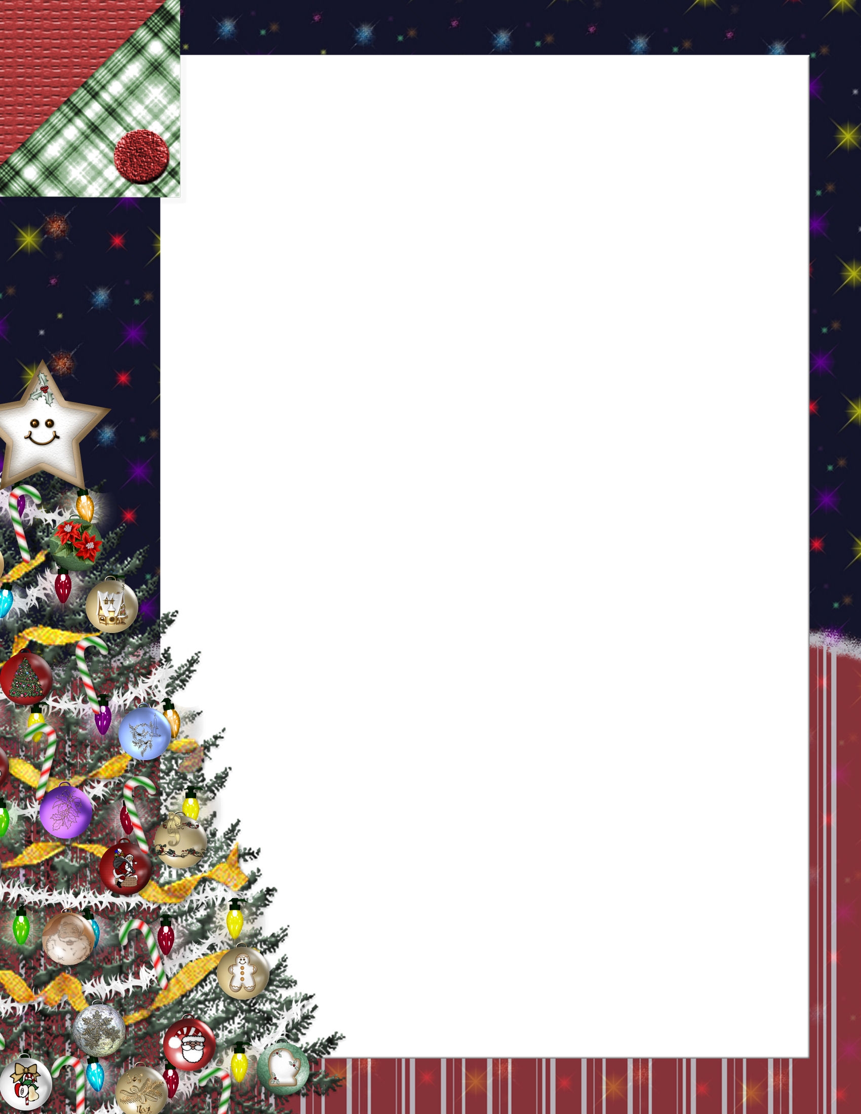 Free Printable Holiday Stationery Templates
