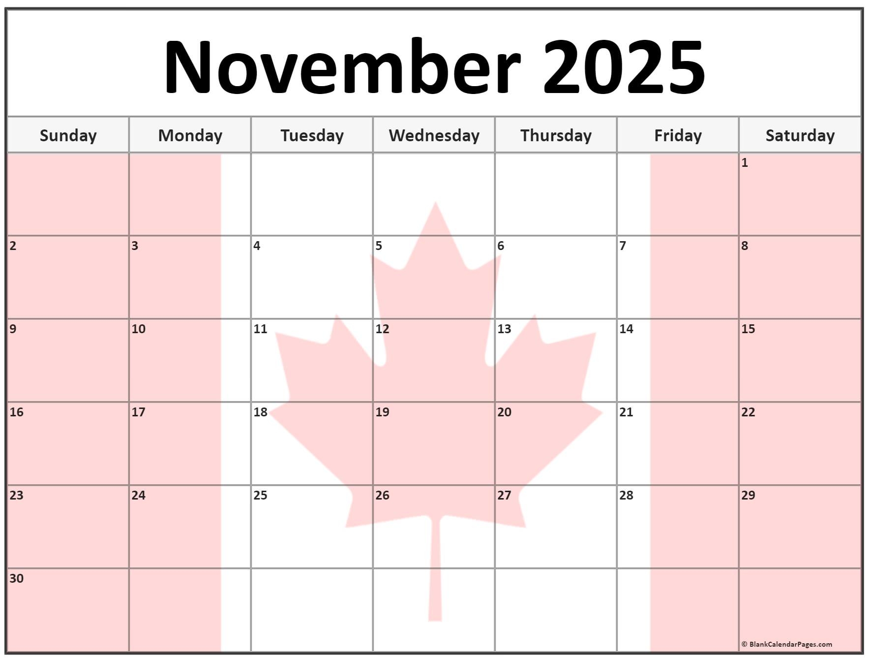 Collection Of November 2025 Photo Calendars With Image Filters Collection Of November 2025 Photo Calendars With Image Filters