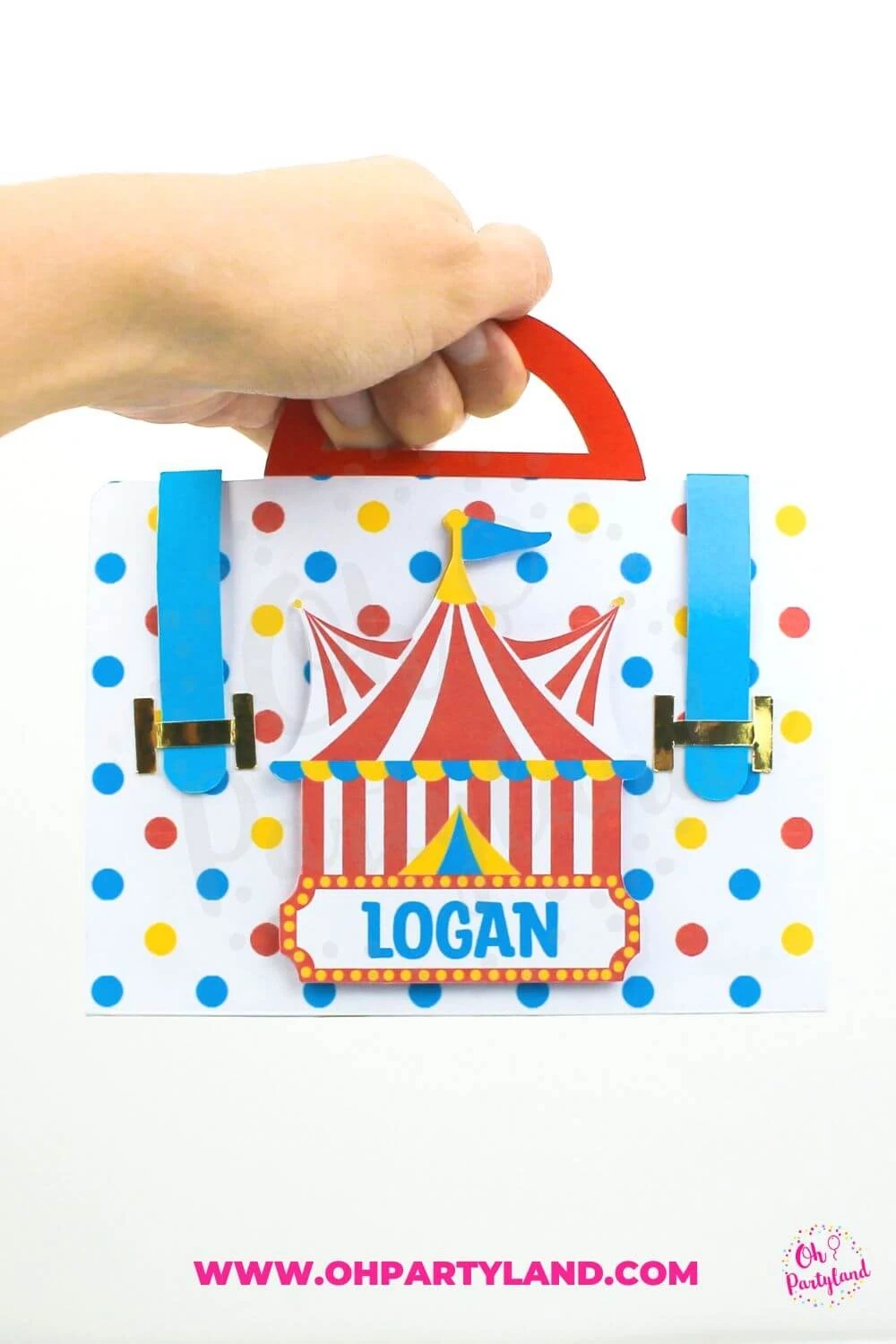 Free Printable Suitcase Template