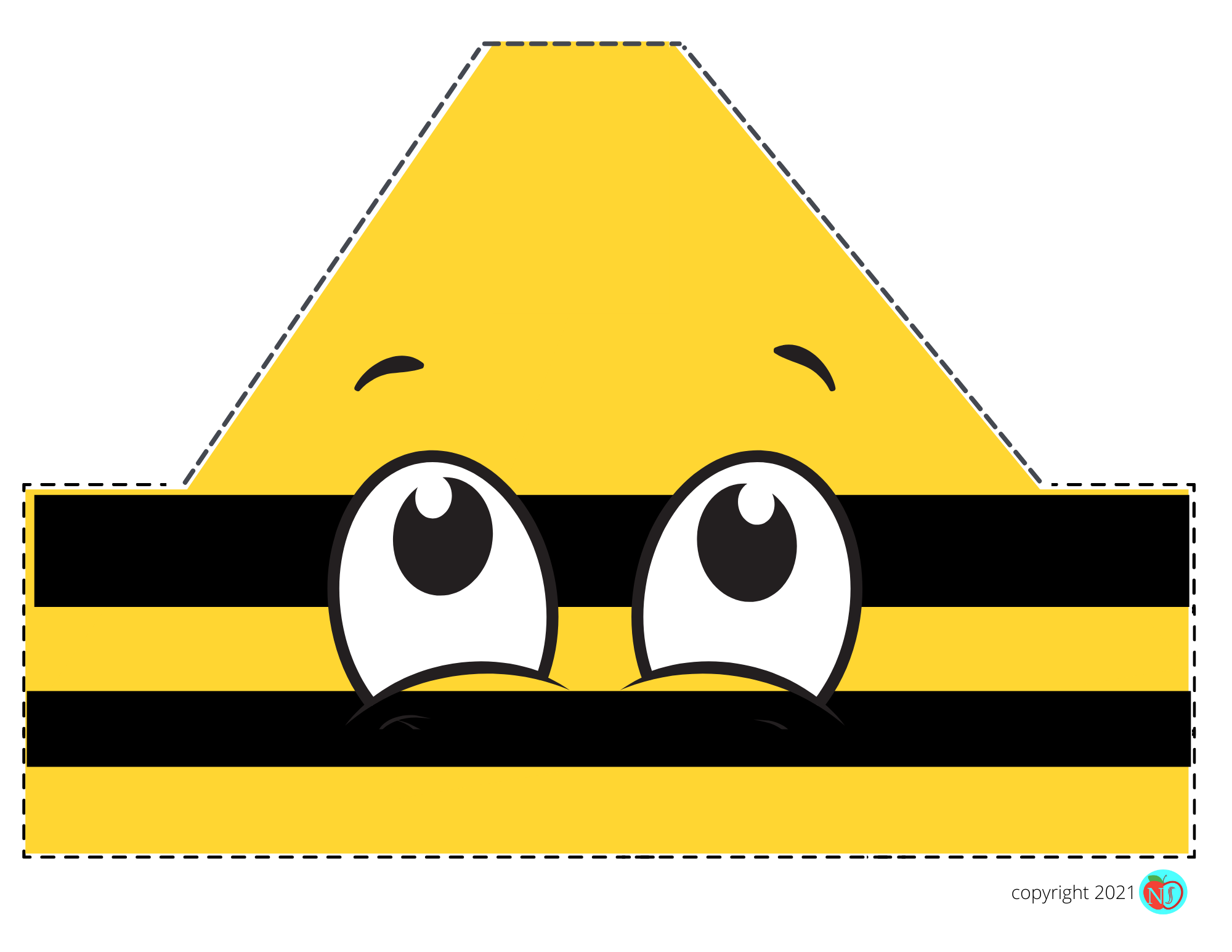 Crayon Hats FUN COLOR CUT AND PASTE HAT ACTIVITY Made By Teachers