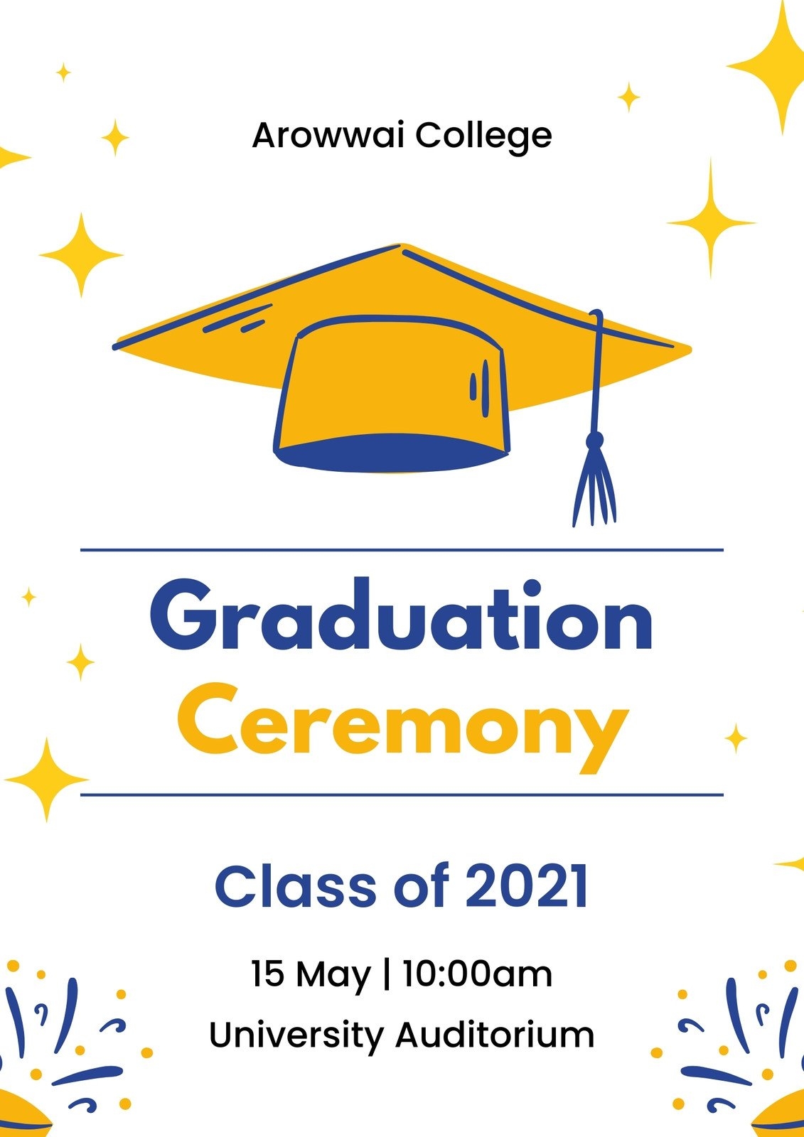 Customize 410 Graduation Programs Templates Online Canva