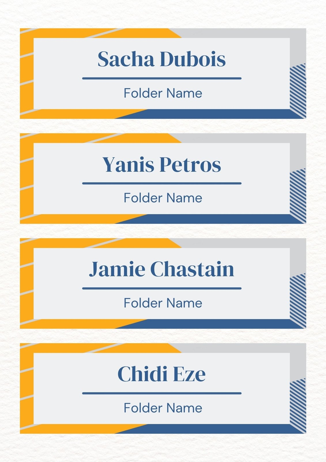 Customize 621 Folder Labels Templates Online Canva Customize 621 Folder Labels Templates Online Canva