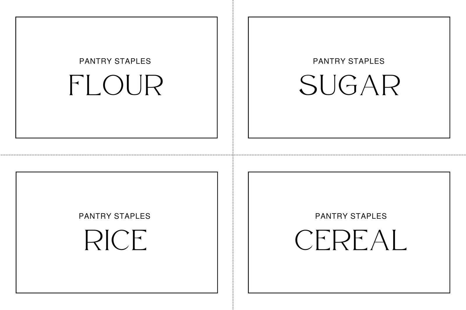 Free Printable Label Templates For Jars